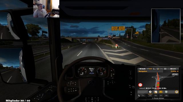 Euro Truck Simulator 2 + Pro Mods v2.41 Livestream | Aufzeichnung 06.11.2019 смотреть онлайн