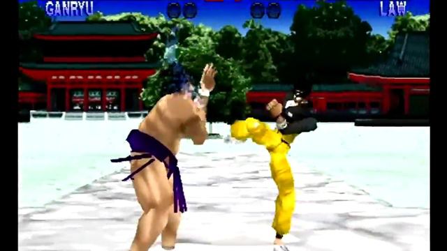 Tekken (PlayStation) Arcade Mode as Ganryu смотреть онлайн