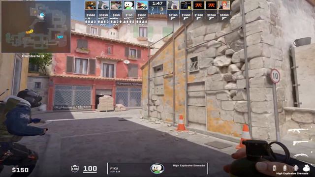 CS2 POV OG F1KU (21/13) vs fnatic (Inferno) @ Roobet Cup 2023 смотреть онлайн