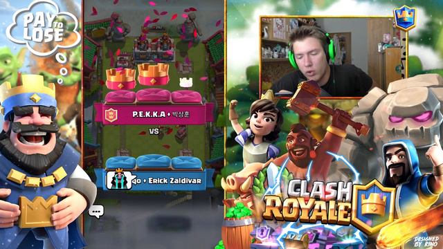 DEMENTNÝ KANÓN NA KORČULÁCH! - Clash Royale #57 смотреть онлайн