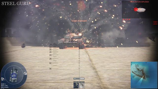 How to DESTROY ABSOLUTELY ANY tank in War Thunder смотреть онлайн