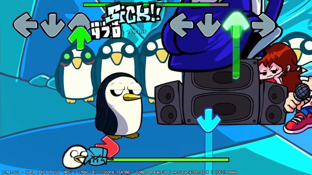 Friday Night Funkin' - Perfect Combo - Gunter Mod [HARD] смотреть онлайн