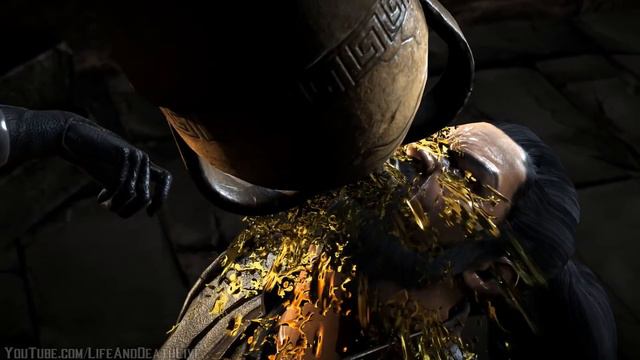 Mortal Kombat XL - Baraka, Rain, Sindel and Corrupted Shinnok Perform Bo' Rai Cho Fatalities смотреть онлайн