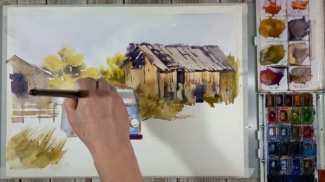 The Hippie Mobile, Volkswagen T1, watercolour смотреть онлайн