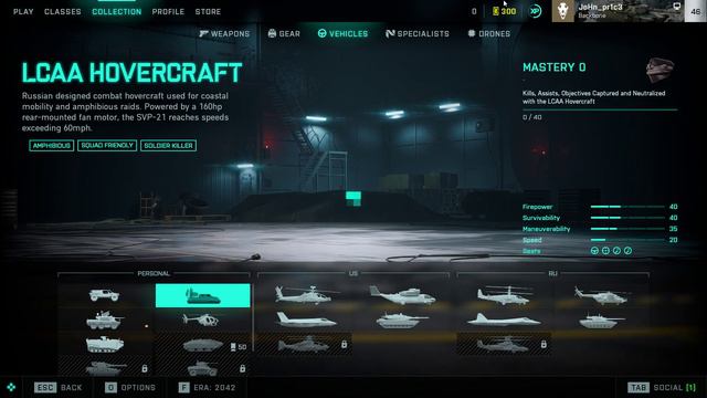 Menu & Weapons - Battlefield 2042 смотреть онлайн