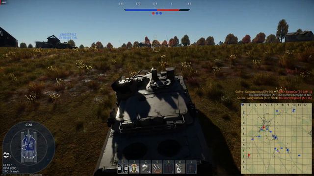 War Thunder KPZ-70 German push into respawn Gameplay смотреть онлайн