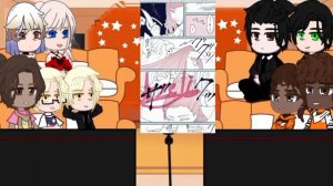 ~Реакция ври на Кевина, Нила и Рико как...~описание~