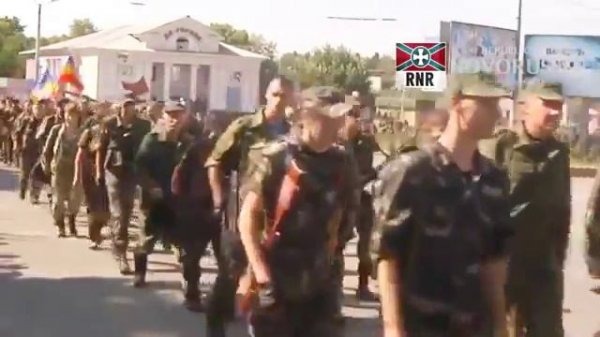 Don Cossacks come to the aid of his brothers in the Donbas