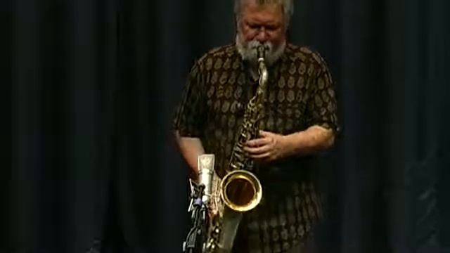 Free Improvisation - Evan Parker & Uwe Oberg (live in Wiesbaden, 2008) смотреть онлайн