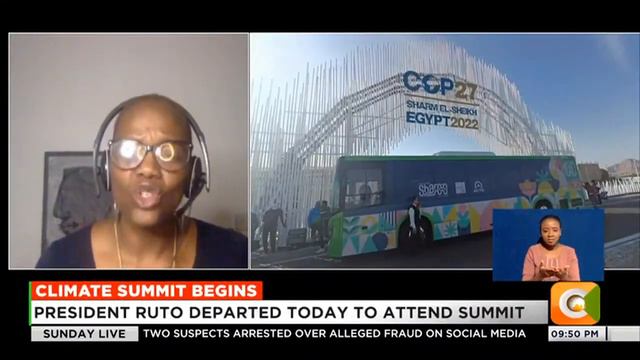| SUNDAY LIVE | UN Climate Change Conference begins in Egypt смотреть онлайн