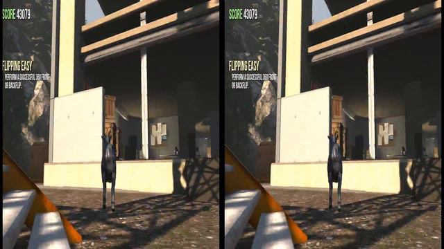 Goat Simulator 3D Gameplay SBS Side by Side (3DTV Games) смотреть онлайн