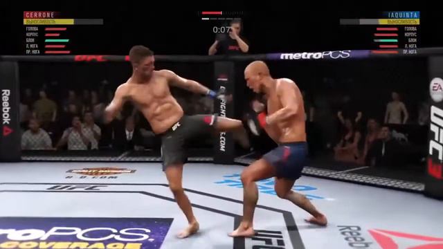 Дональд Серроне против Эл Яквинта UFC 3 смотреть онлайн