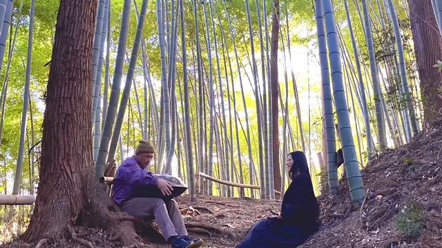 🛸handpan / voice 🌿nature session@bamboo temple смотреть онлайн