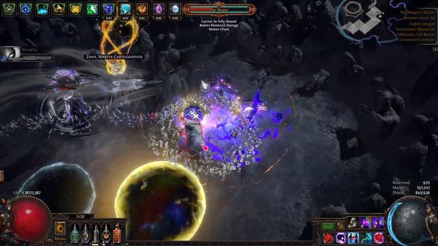 POE 3.7 Legion SC ED Contagion Uber Elder Carry (new patch) смотреть онлайн