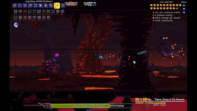 Death Mode True Melee - Signus [Terraria Calamity]