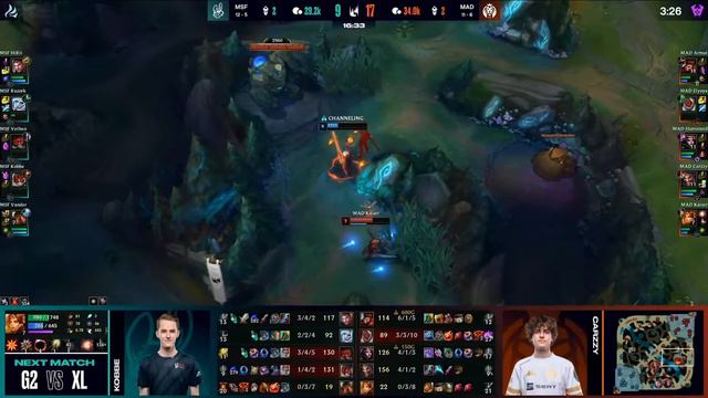 🥳 Fiesta game on LEC 🥳 MAD Lions vs Misfits || LEC Day 18 || Highlight смотреть онлайн