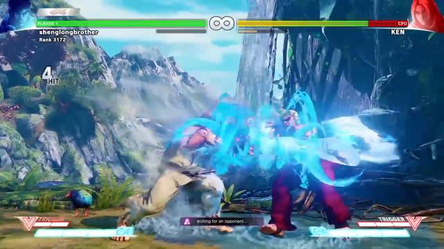 Street Fighter 5 Ryu Target Combo Into V Trigger Combos