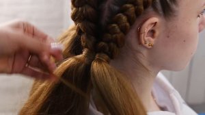 AfroMari Выпуск №92 | 4 БРЕЙДА В 2 ХВОСТА. Как плести БОКСЕРСКИЕ КОСЫ с техникой ВОСЬМЕРКА