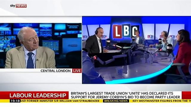 Ken Livingstone & Lord Levy Discuss Jeremy Corbyn смотреть онлайн
