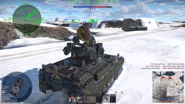 War Thunder : Tank : FlaRakPz 1 อาวุธดีที่คู่ควร смотреть онлайн