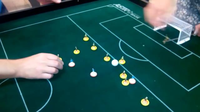 subbuteo, belle action finie par un superbe but смотреть онлайн