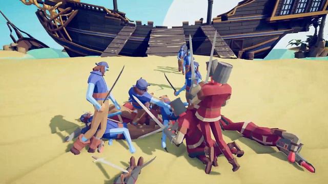 SQUIRES vs CUTLASSES! - TABS Totally Accurate Battle Simulator смотреть онлайн