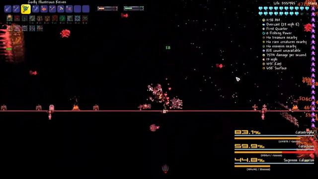 Terraria-Calamity Mod- Supreme Calamitas Revengeance Mode Melee смотреть онлайн