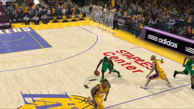 NBA ELITE 11 - KOBE DOMINATING RAY ALLEN ON BOTH ENDS OF THE FLOOR PER USUAL смотреть онлайн