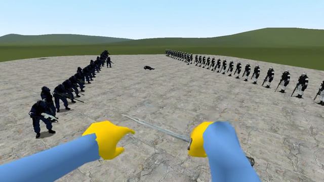 NPC War | 30 Combine Soldier VS 30 Combine Soldier | Part 7 | Garry's Mod смотреть онлайн