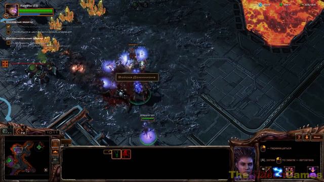 Прохождение StarCraft II: Heart of the Swarm - Миссия 12 (Старые вояки) смотреть онлайн