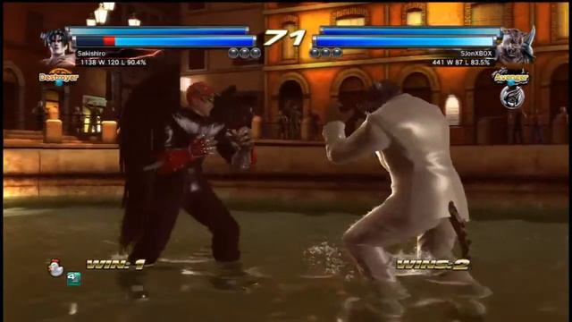 StraightJacket - Tekken heads lounge 31/10. Xbox online. - 4 / 8 смотреть онлайн