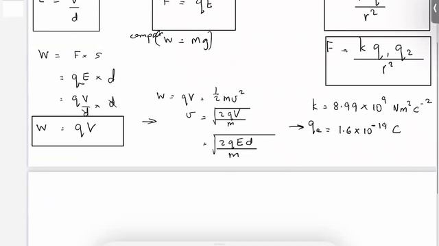 Electric force fields! (5 Formulas and 3 field line diagrams) смотреть онлайн