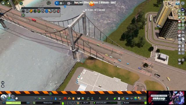 KOTA BUTUH LAHAN PARKIR NIH GENGS | Cities Skylines Indonesia Newsa Dua ep 15 смотреть онлайн