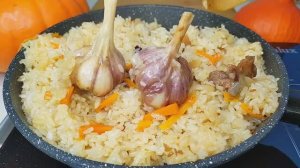 🍚🥩🥕Быстрый ПЛОВ без зирвака получается всегда! Точные пропорции для рассыпчатого плова🌿