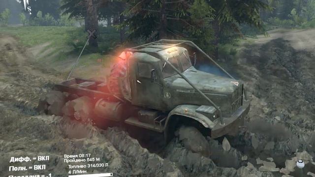 SpinTires №2 dagan смотреть онлайн