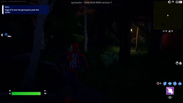Slender man Horror mapin Fortnite I gotta find 8 Pages смотреть онлайн