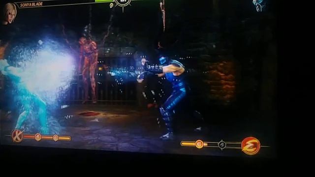 Mortal Kombat 9 Sub Zero ( Bi Han) Double Freezes Sonya Ryona смотреть онлайн