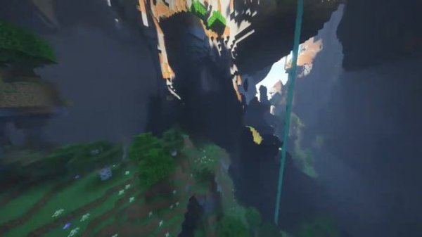 Minecraft fpv drone mod with shaders