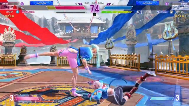 Cammy VS Manon Street Fighter 6 смотреть онлайн
