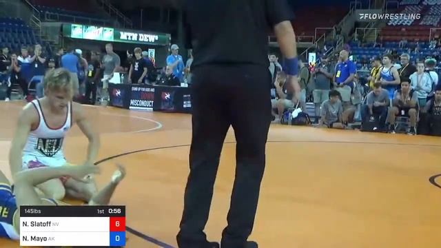 145 Lbs Consi Of 64 #1 - Nikolas Slatoff, Nevada Vs Niko Mayo, Alaska E95e смотреть онлайн