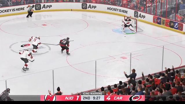 NHL 24 (PS5) New Jersey vs. Carolina, Season Gameplay смотреть онлайн