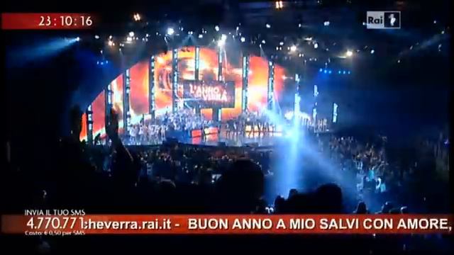 "L'anno che verrà" - Capodanno 2012 - Rai Uno (1) смотреть онлайн