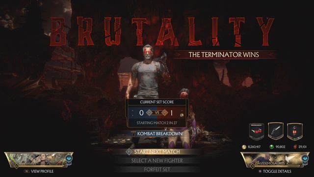 Mortal Kombat 11 ULTIMATE TERMINATOR VS MILEENA DOUBLE FACE OFF BRUTALITY смотреть онлайн