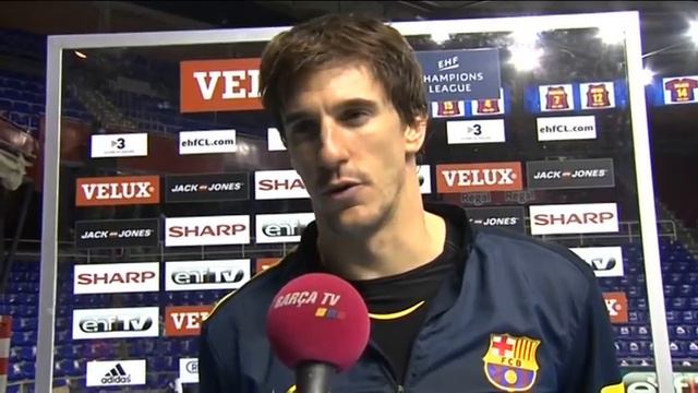 FC Barcelona Intersport post-match interview with Viran Morros смотреть онлайн