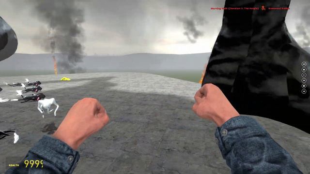 MORNING WALK The Height Vs TREVOR HENDERSON Creatures In Garry's Mod GMod