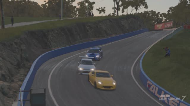 Gran Turismo7 Последний поворот как всегда встретил радужно!! Subaru WRX STI истребитель на колесах.