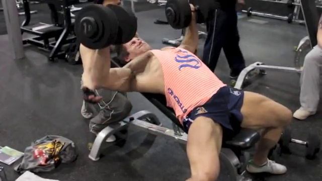 Aaron Curtis - Chest Day - 12 weeks out смотреть онлайн