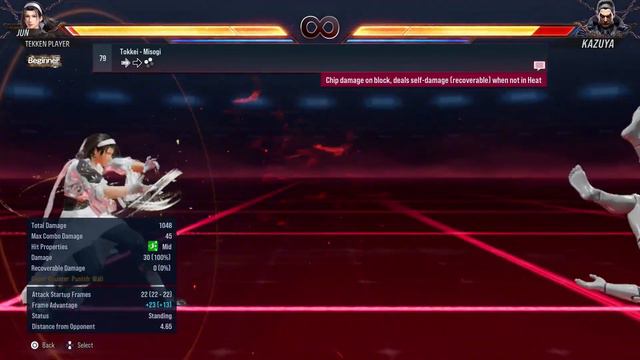 Tekken 8 | Jun Move List & Sample Combo смотреть онлайн