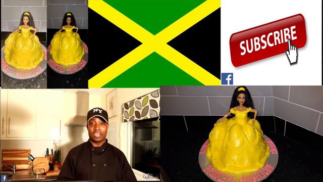 Beauty Cake...Beauty For Beauty And The Beast Cake ..(Jamaican Chef) | Recipes By Chef Ricardo смотреть онлайн