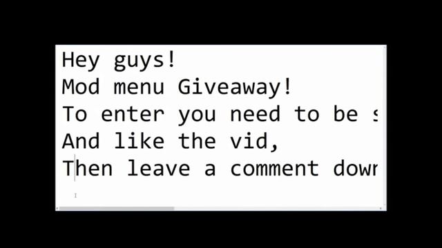 Call of Duty Mod Menu for Free! Giveaway! смотреть онлайн